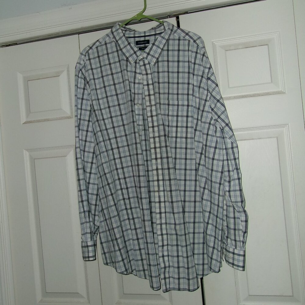Croft & Barrow Casual Button Down Shirt Men's Size 4XB